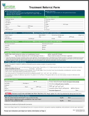 Amgen SupportPlus Co Pay Program For Prolia Denosumab