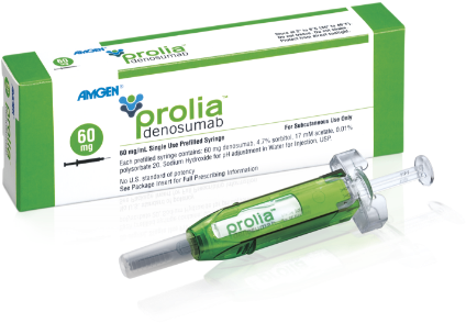 Confidently deliver 6 months of therapy with every injection of Prolia®1